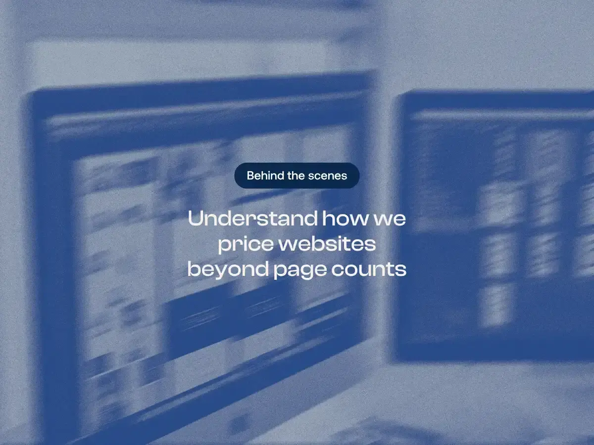 Understand how we price websites beyond page counts